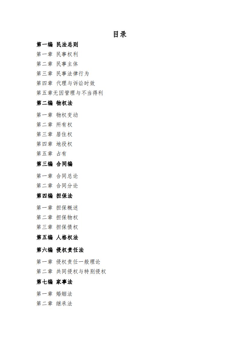 2025民法学霸笔记115页